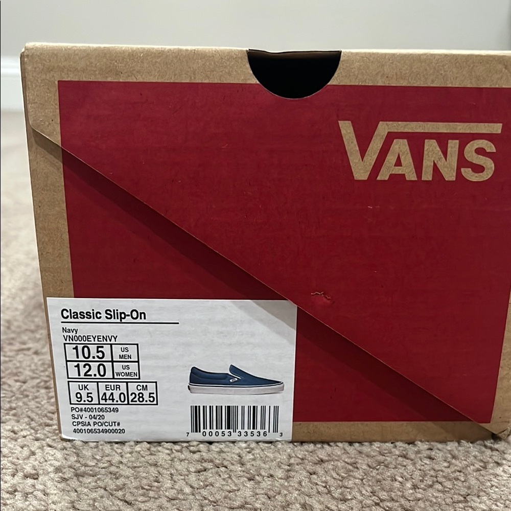 Vans Blue Sneakers Classic Style